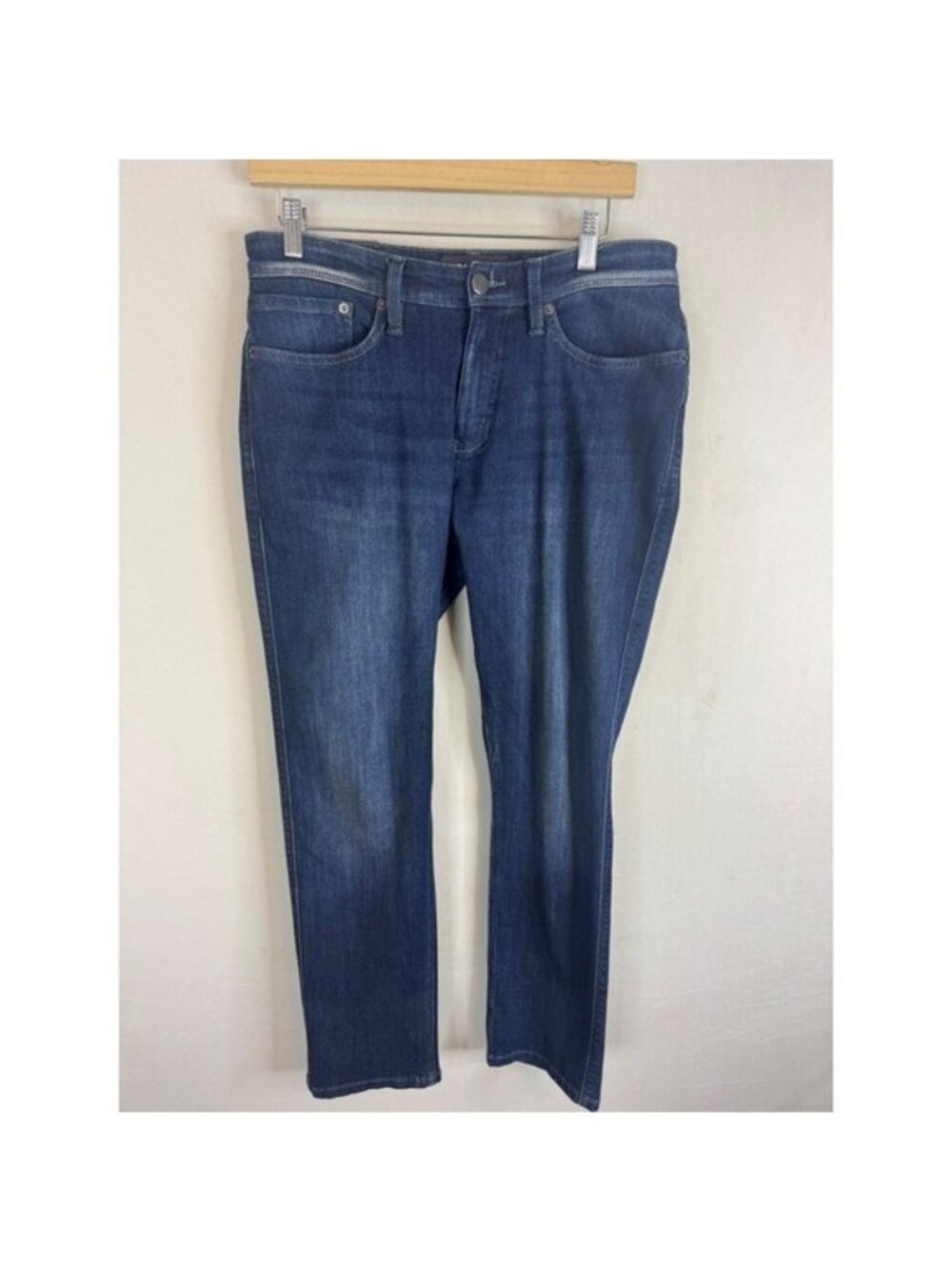 DU/ER L2X Relaxed Taper Jeans Mens 30x30 Dark Wash Performance Denim Indigo